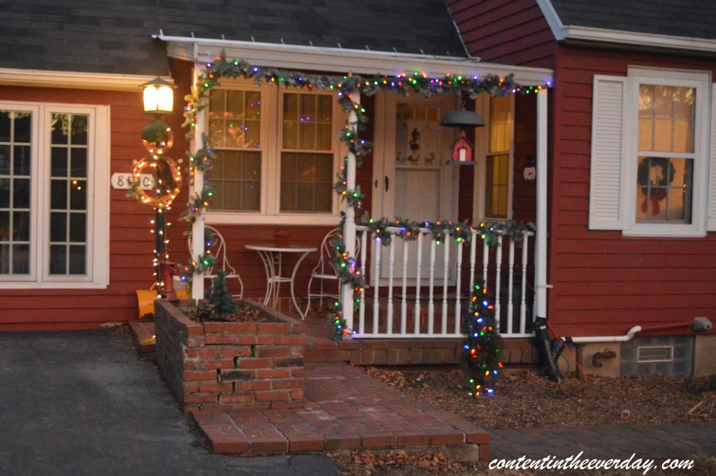 Christmas Lights on a house