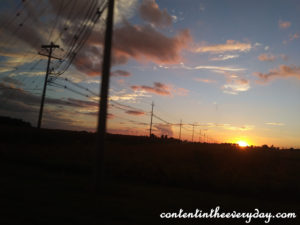 sunset with powerline_with blog URL