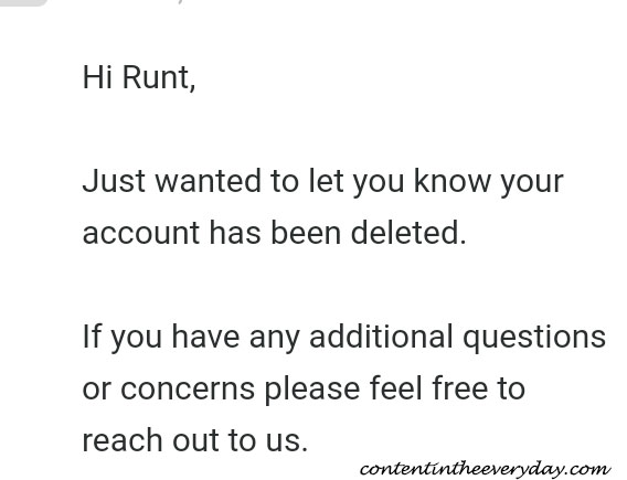Email using Nickname_with Blog URL