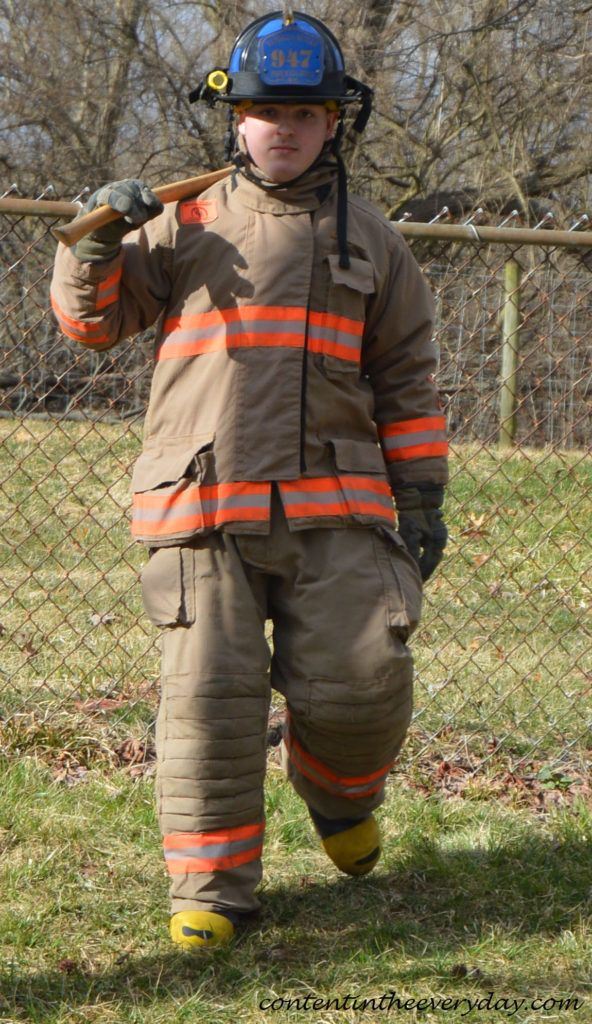 Walking Firefighter