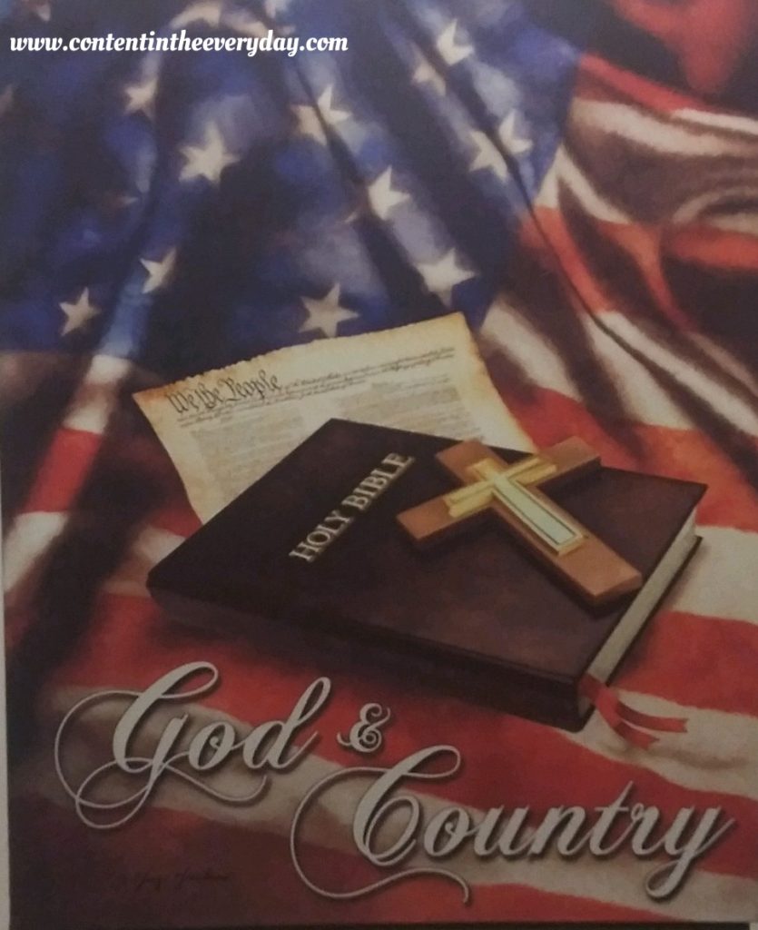 God and Country painting